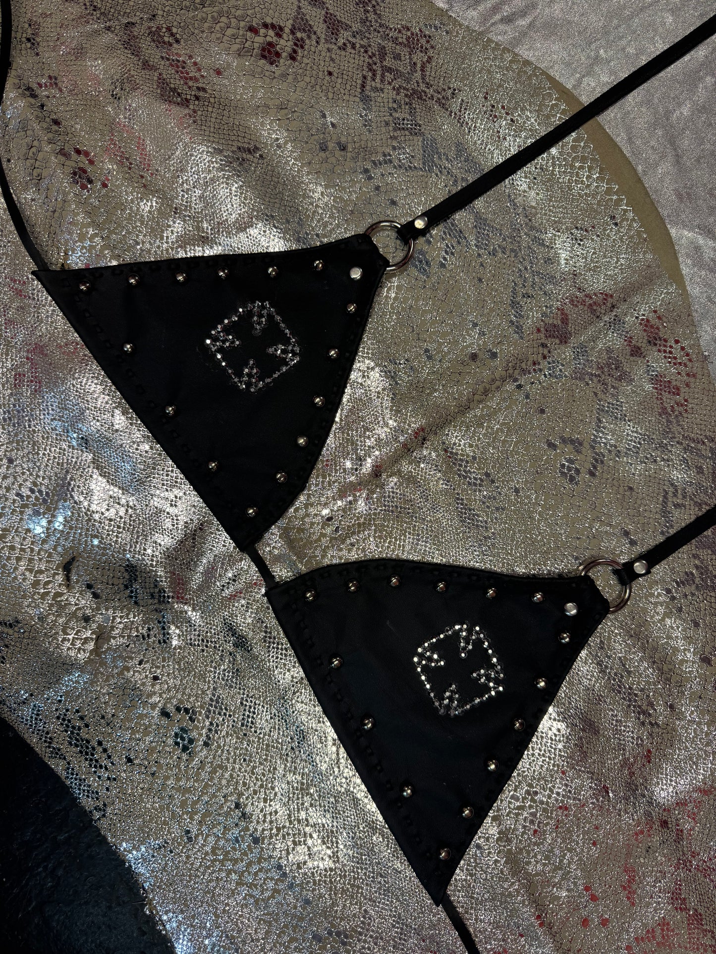 Iron horse bikini top