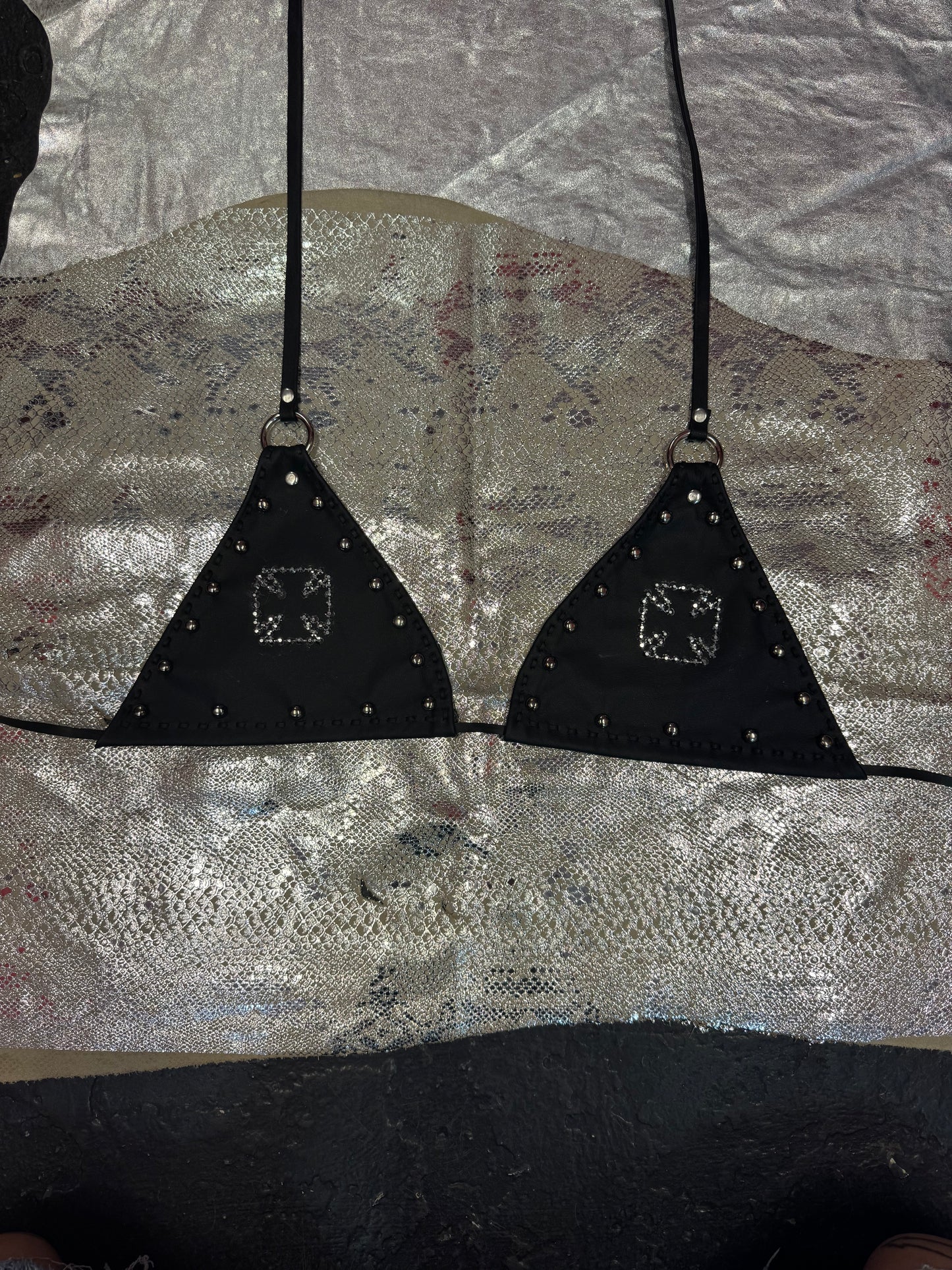 Iron horse bikini top